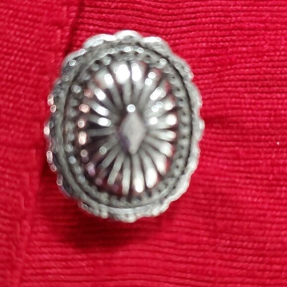 Tantrums collection, Vintagb red‎ top. Small. Great silver buttons. Y2k - Picture 3 of 9